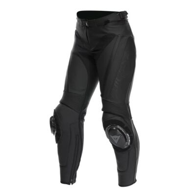 Dainese DELTA 4 LADY dámské sportovní kožené kalhoty černé